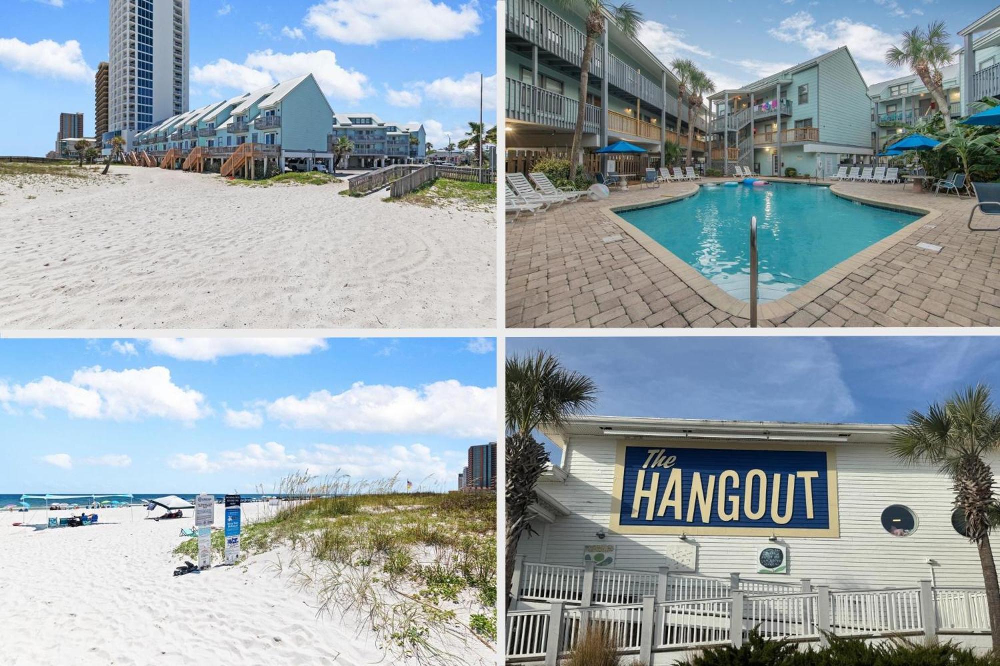2-Bedroom Condo On Gulf Shores Beach W/Pool Exterior photo